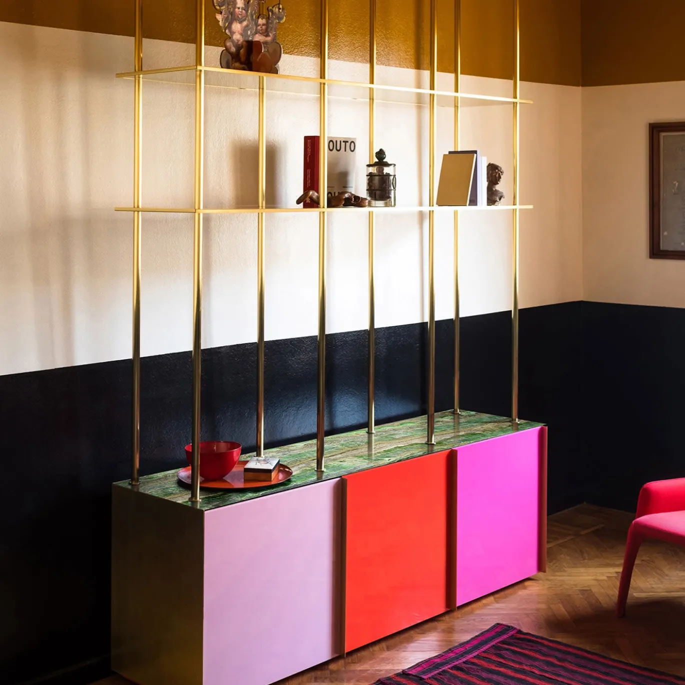 Libreria 01 Rosso
