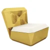 Lingotto Gold Lounge chair di Garilab di Piter Perbellini