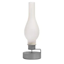 LLD01 Lampada da tavolo da esterno in vetro satinato