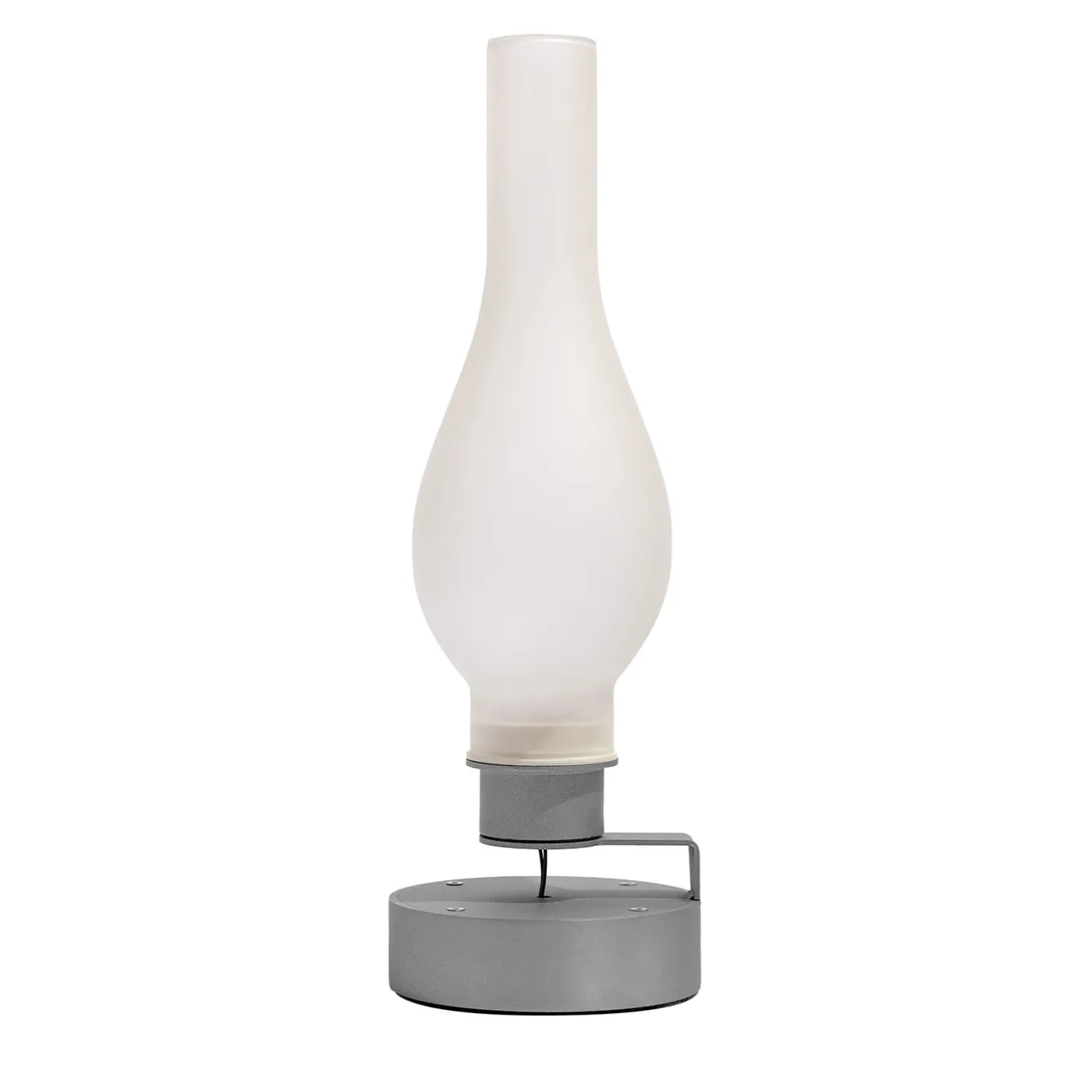 LLD01 Lampada da tavolo da esterno in vetro satinato