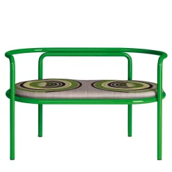 Locus Solus, poltrona verde di Gae Aulenti