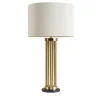 L049/T Lampada da tavolo con base in marmo Marquina