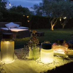 Luce Dove Vuoi, lampada a sospensione e da tavolo di colore grigio