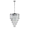 1484 -10 Luci Lampada a sospensione cromata