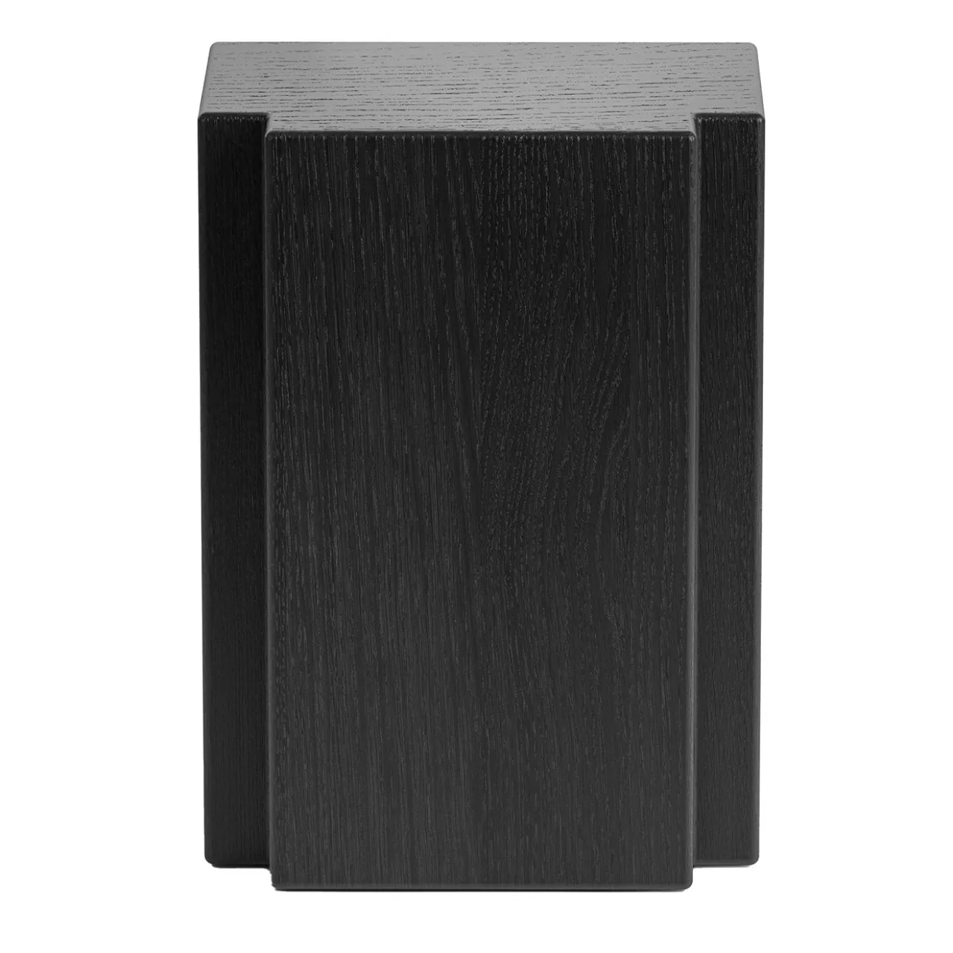 Lui Tavolino Laterale Rettangolare in Rovere Nero