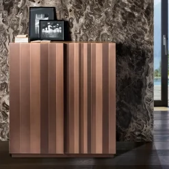 Madia Alta ST 01 Brunita in Rame Rosa di Bartoli Design