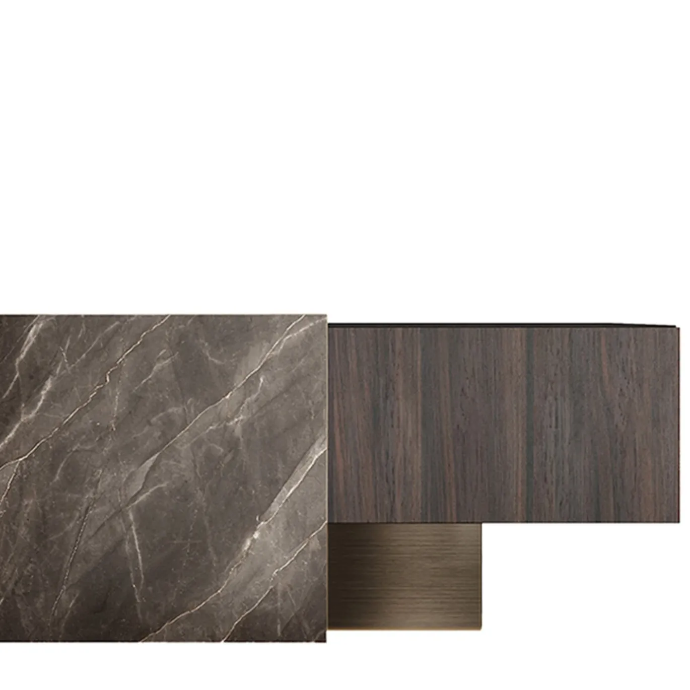 Madia Confidential in legno e ottone