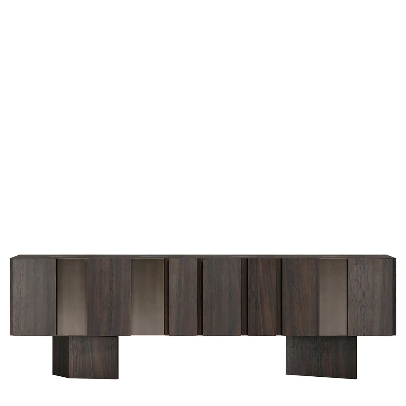 Madia Fractal in legno e ottone