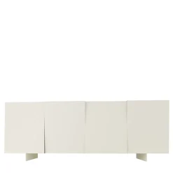 Madia Minimalista V in Legno Bianco