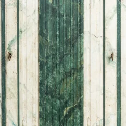 Madia Portofino Marmorizzata Avorio e Verde Dipinta a Mano