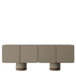 Madia Venus Greige a 4 Ante in Noce Grigio