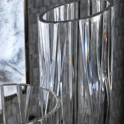 Manhattan Vaso grande in vetro trasparente