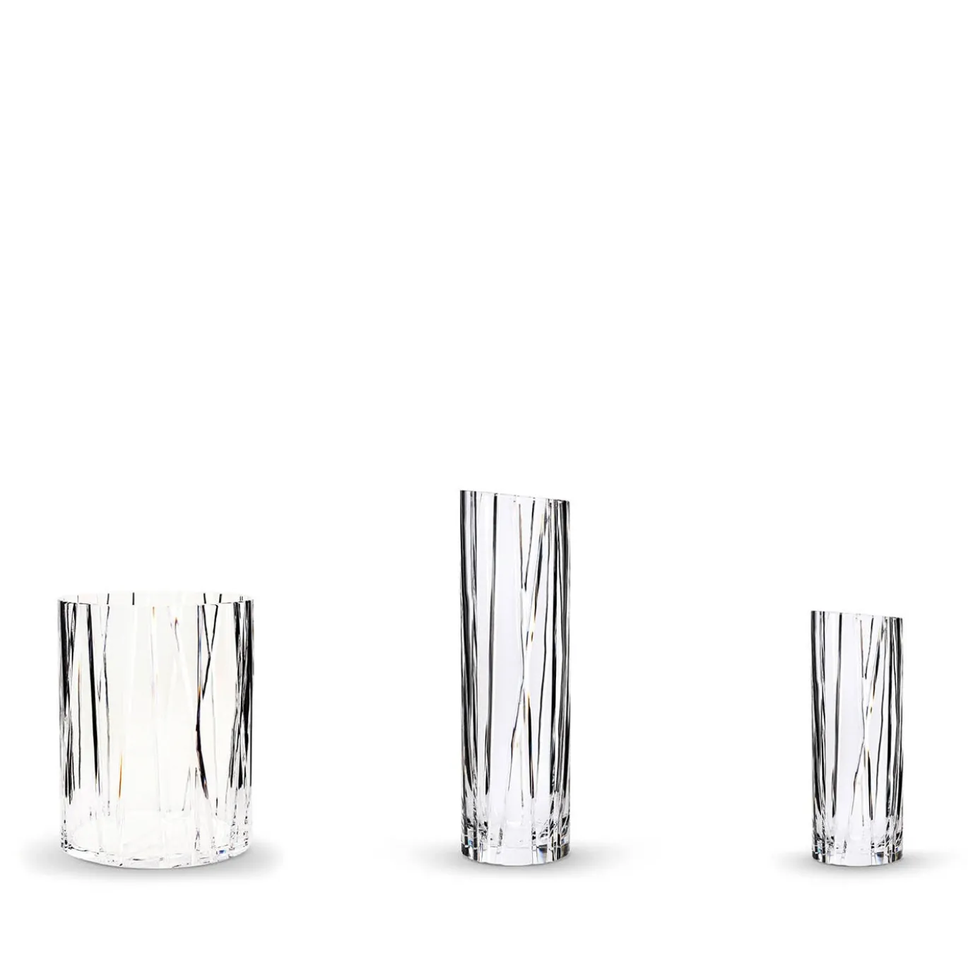 Manhattan Vaso medio in vetro trasparente