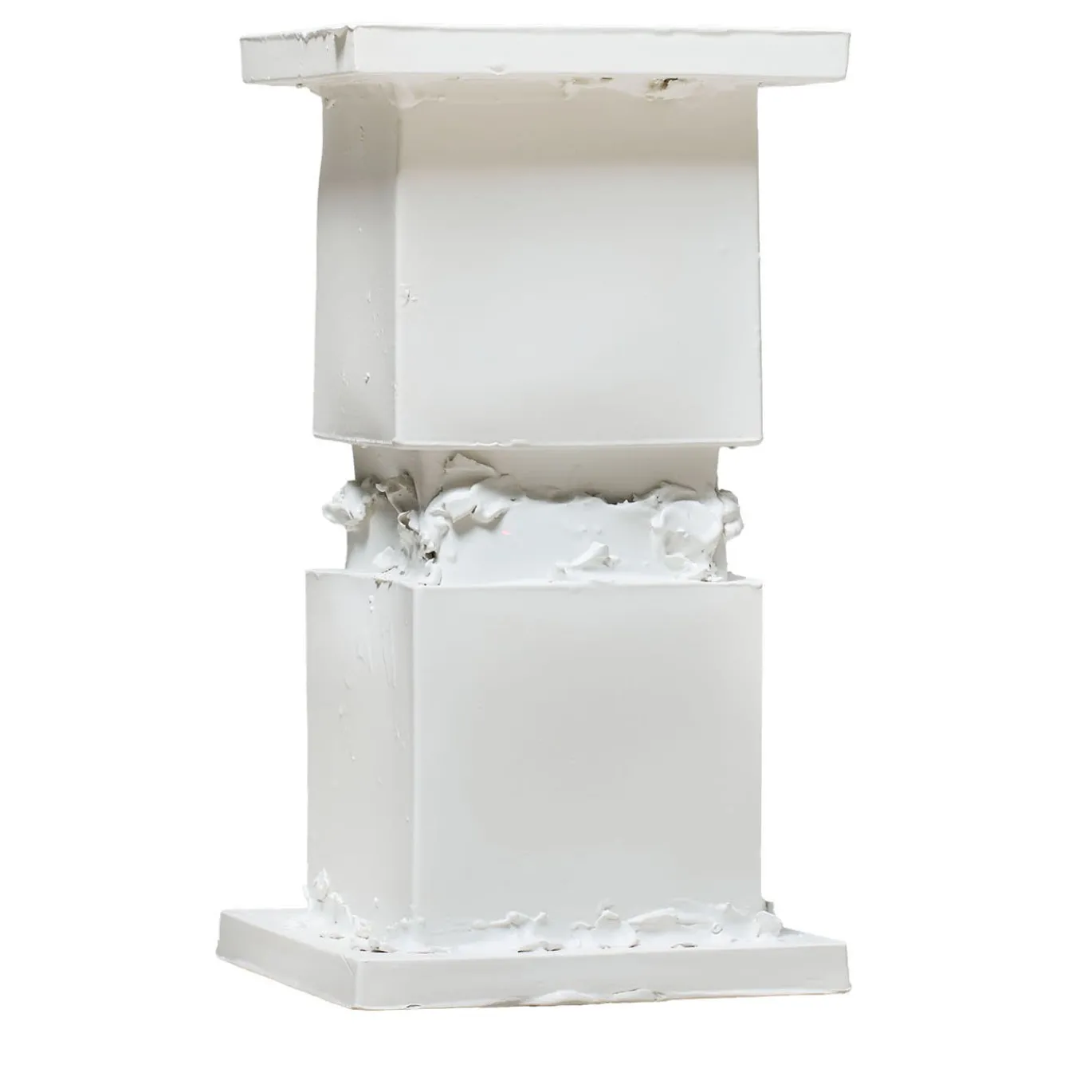 Marostica+Marostica tavolino in ceramica bianco Sand