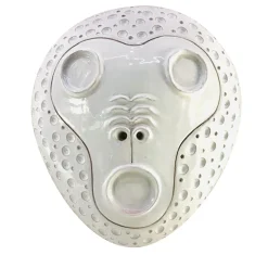 Maschera scimmia bianca