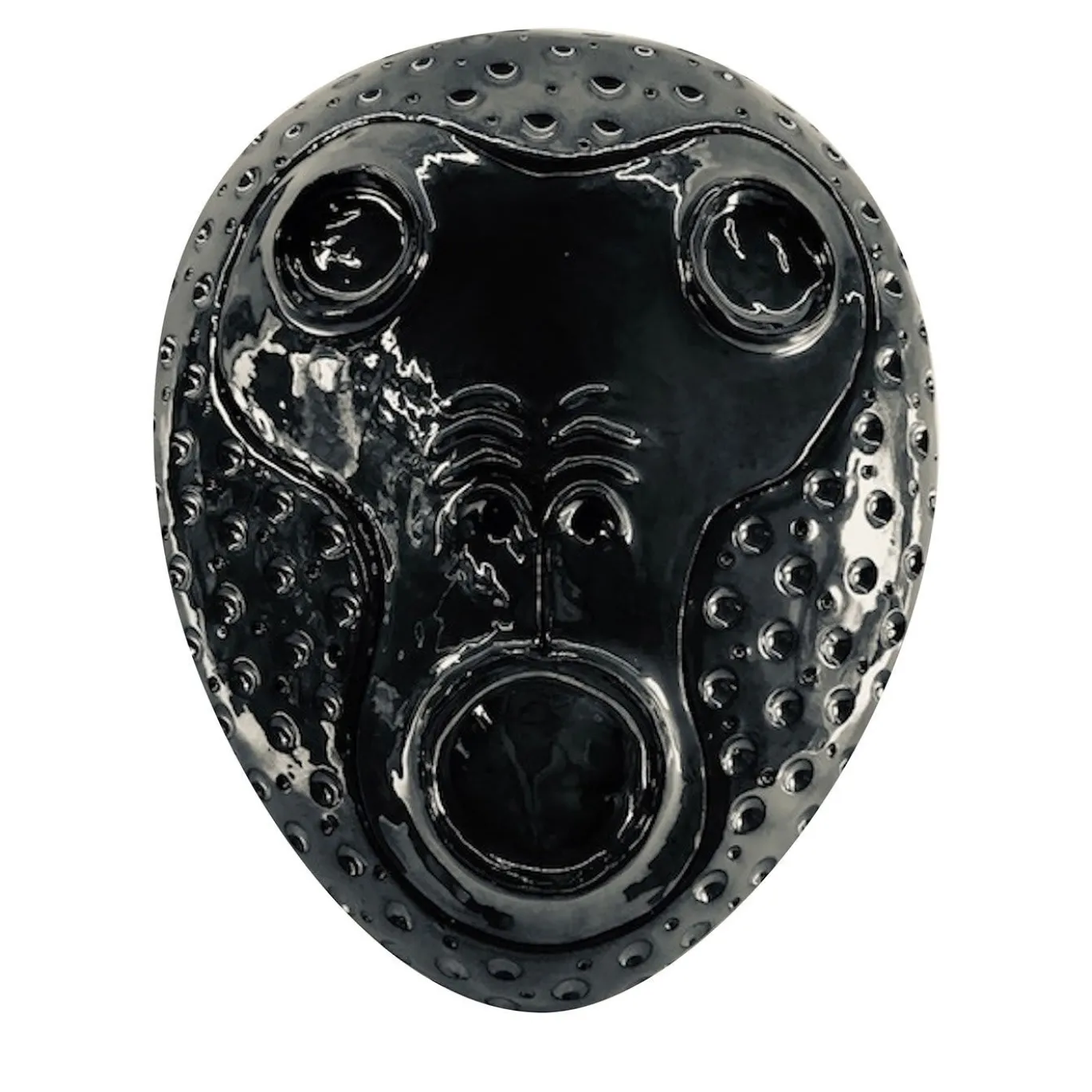 Maschera scimmia nera