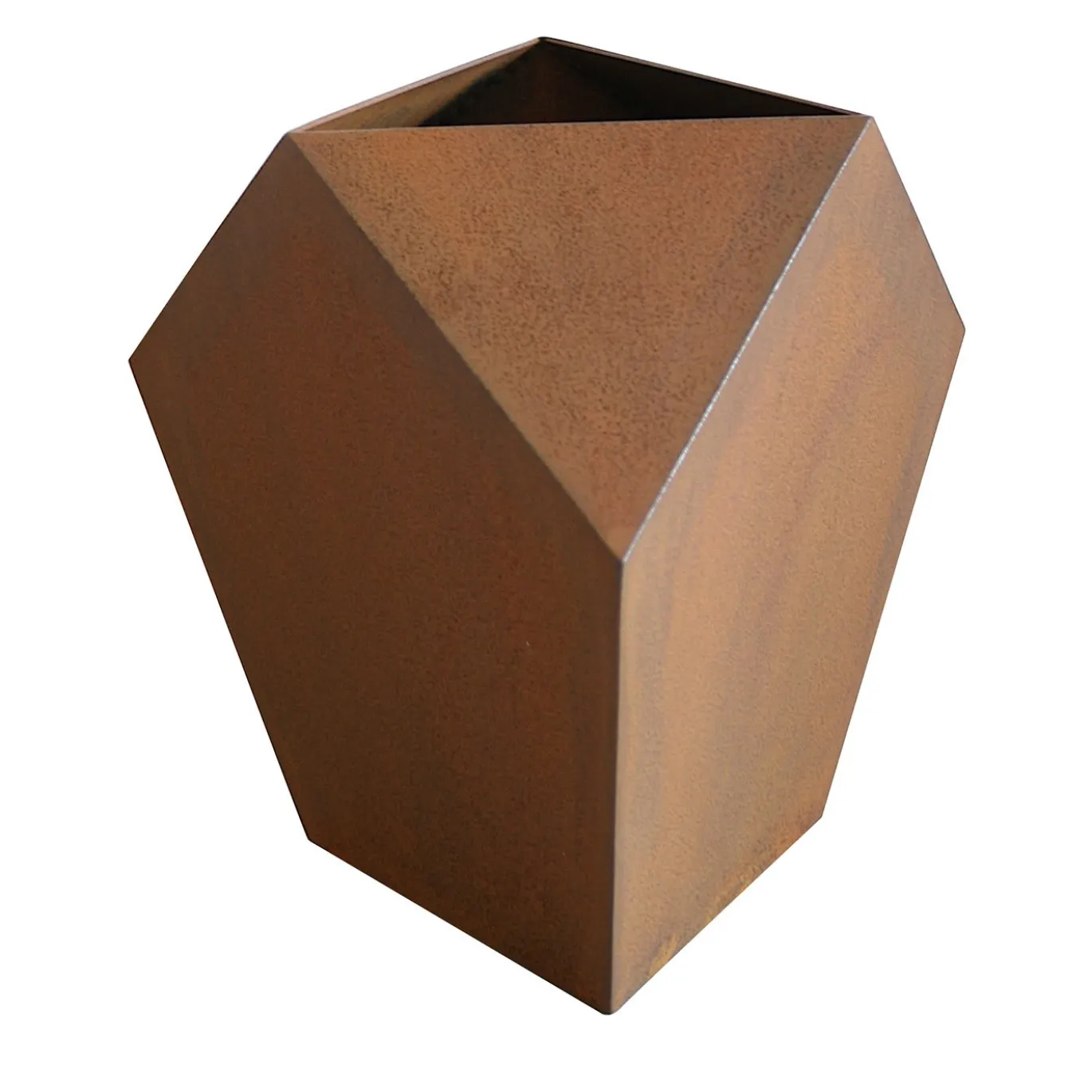 MGC35 Vaso in acciaio corten