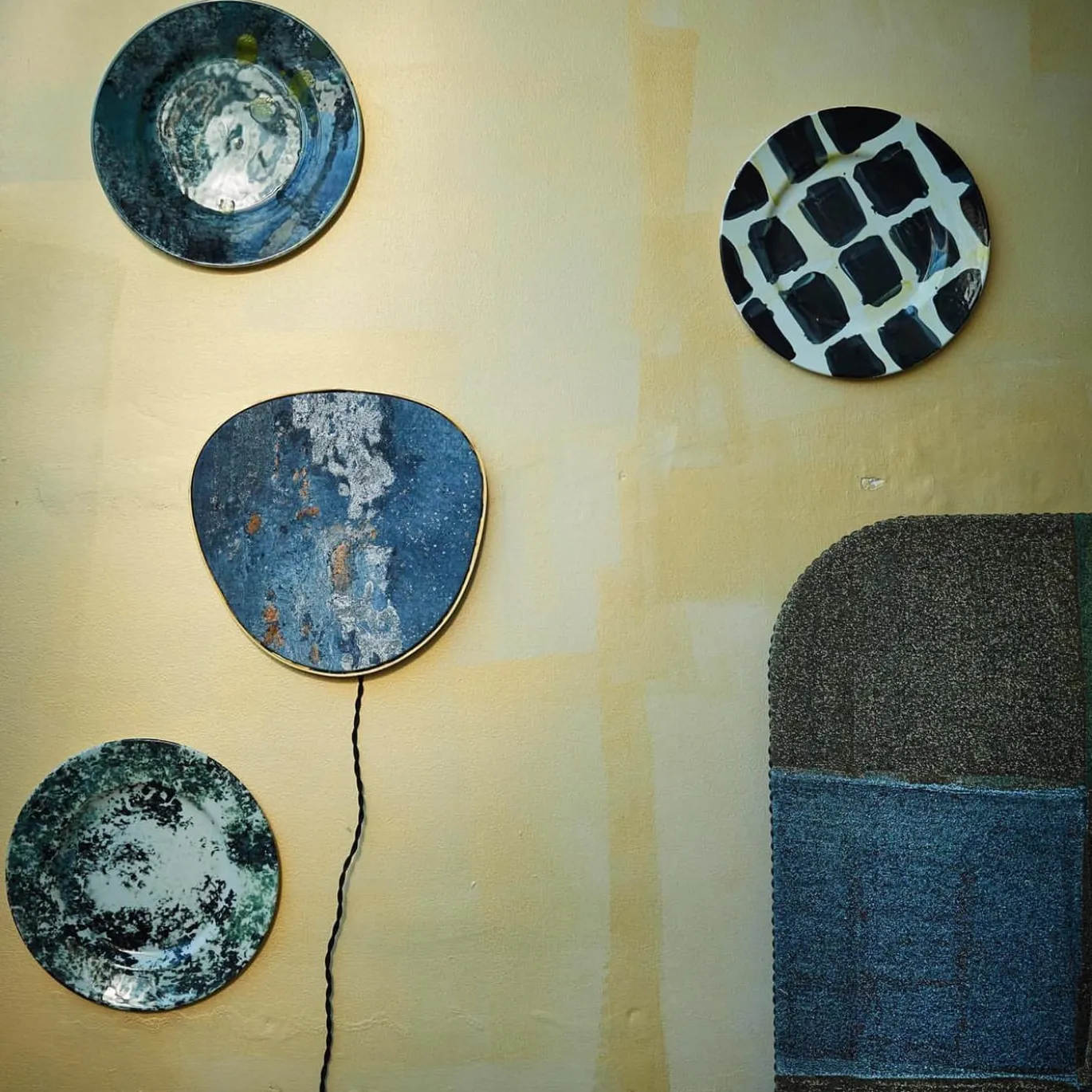 Midnight Moon Dust Lampada da parete