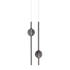 Mikado In&Out Lampadario Nero