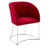 MILLY RED VISITOR CHAIR #2 di Basaglia + Rota Nodari