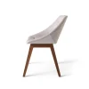 Miss Lily Gray Poltrona a 4 gambe in legno