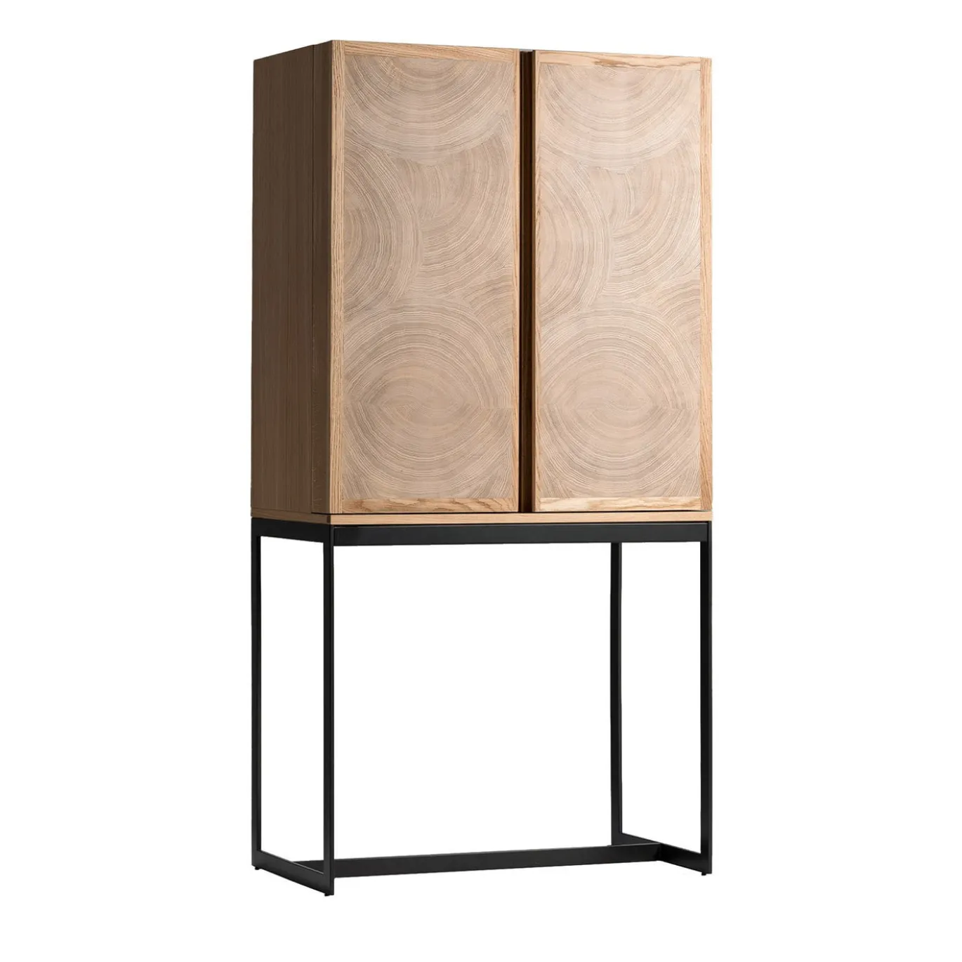Mobile bar cabinet