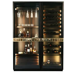 Mobile Bar Manhattan in Ebano