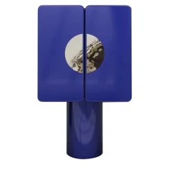 Mobile bar Regis a 2 porte blu oltremare