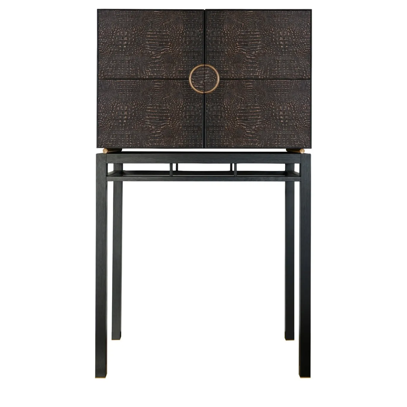 Mobile bar Thea nero