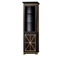 Mobile in rovere laccato nero