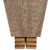 Mobiletto intagliato Totem Maya Scolpito di Pietro Meccani