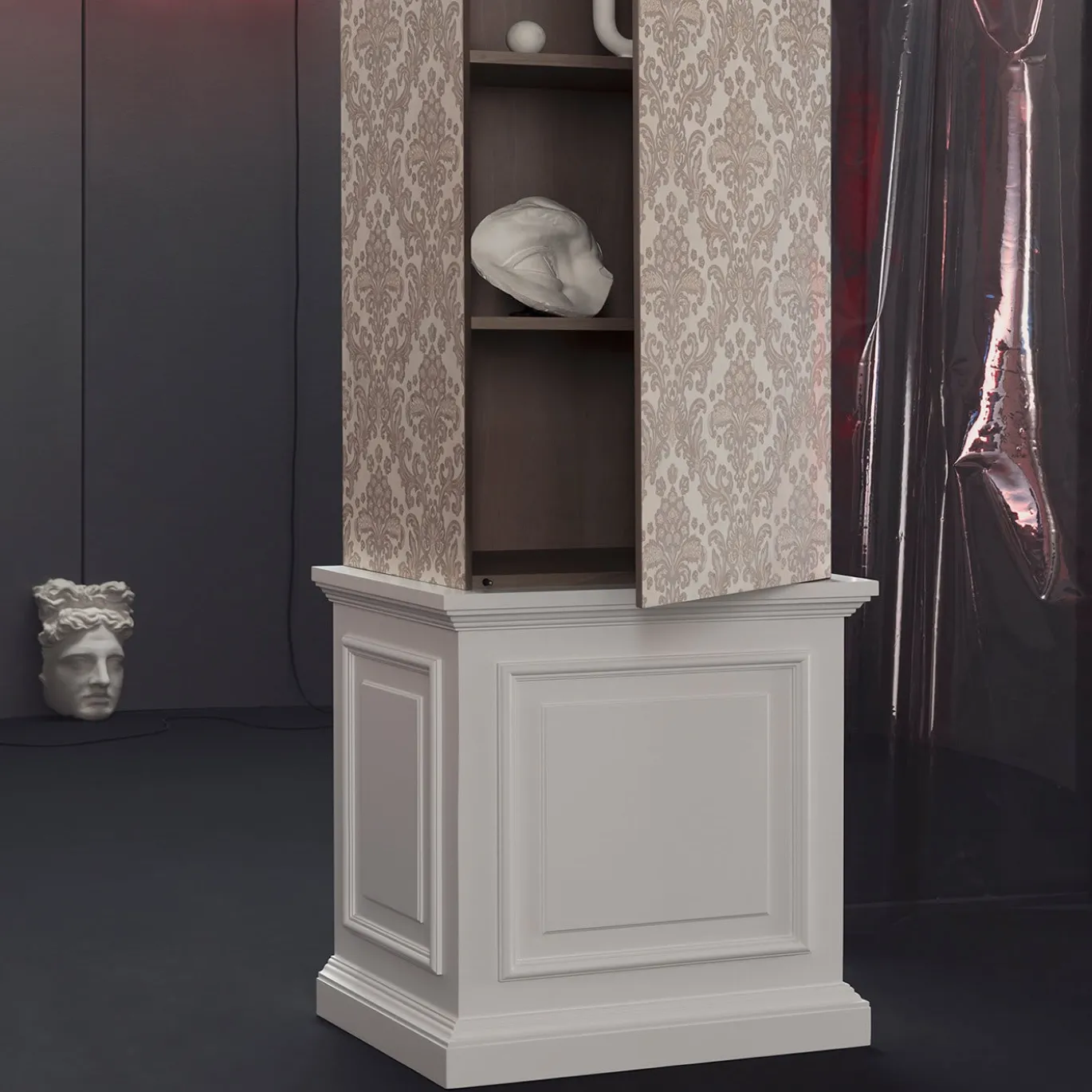 Mobiletto Wooderkammer Boiserie in edizione limitata di Marcantonio