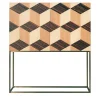 Mobile veronese con intarsi geometrici