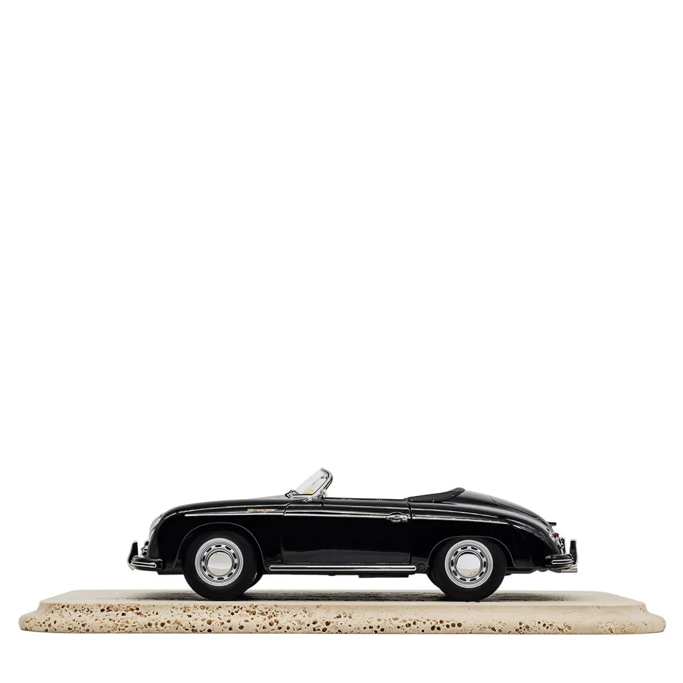 Modellino Porsche 356 A Speedster in Metallo Nero