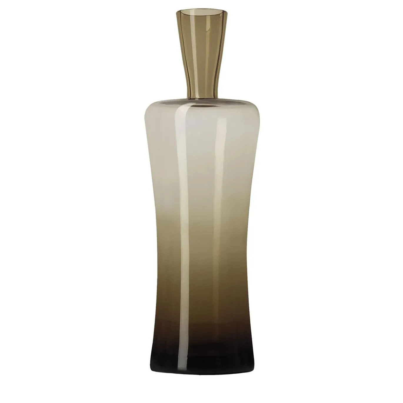 Morandi N.12 bottiglia decorativa marrone fumé