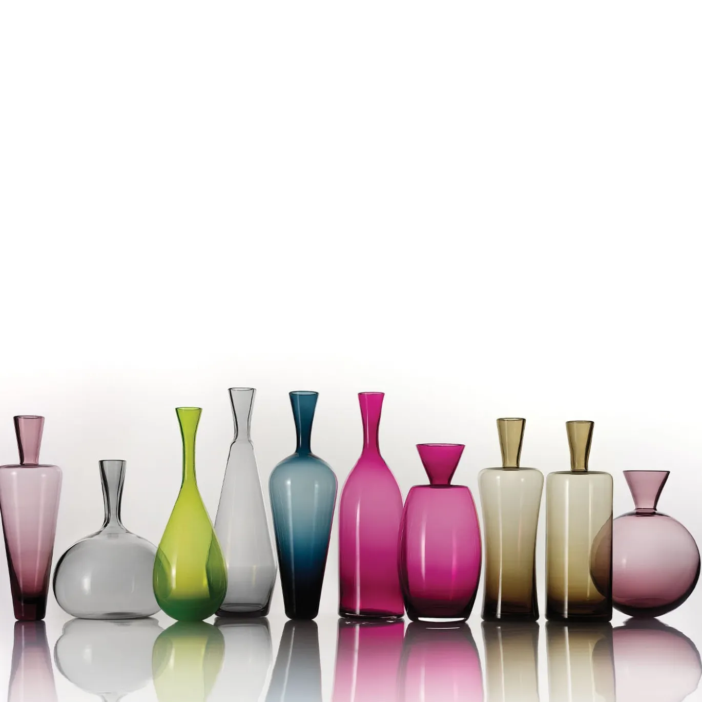 Morandi N.9 Bottiglia decorativa grigia