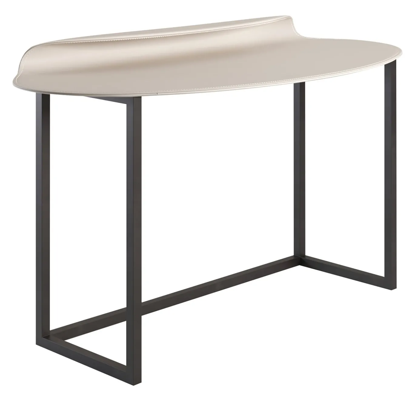 Nakamura Soul White And Black Matte Metal Desk