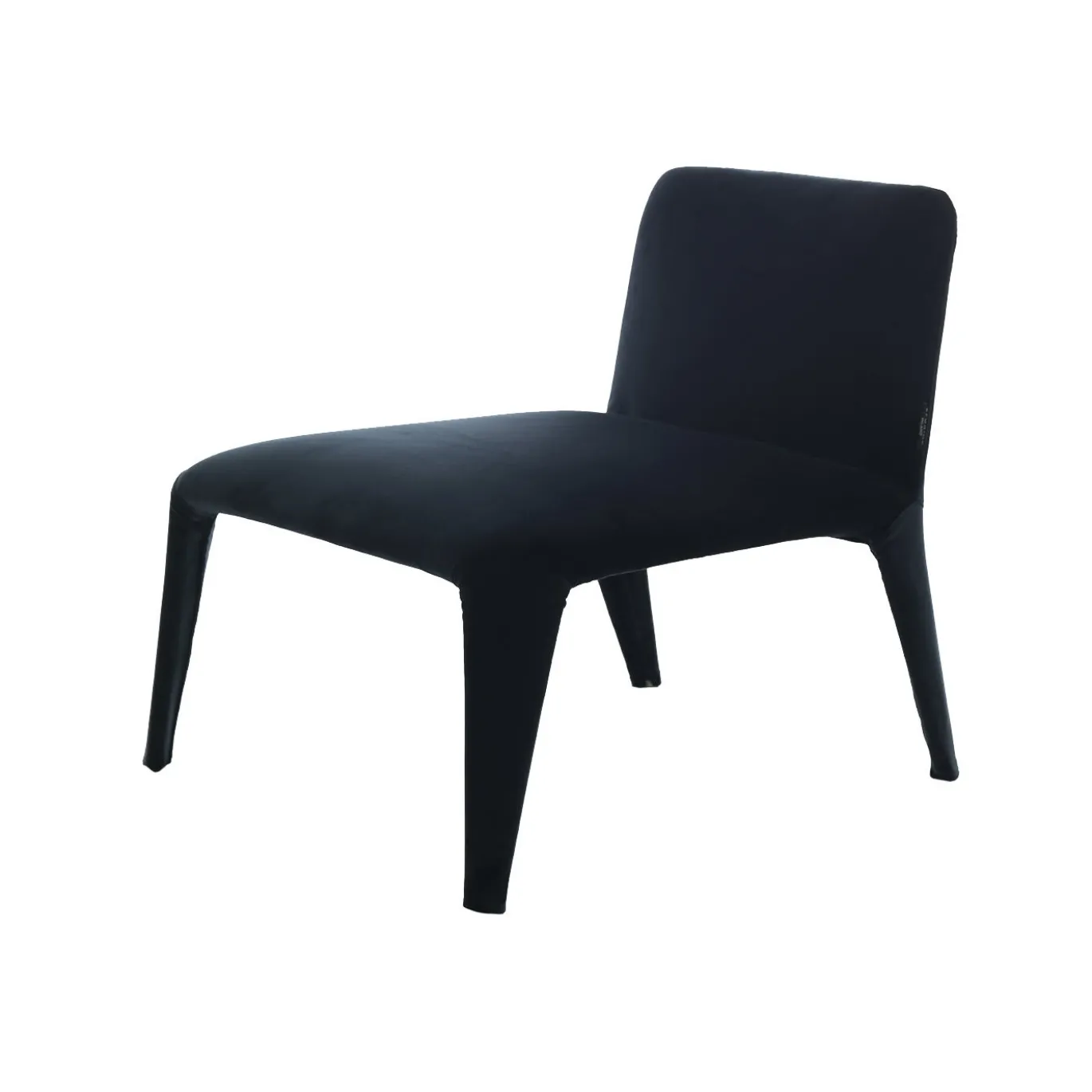 Nova Blu scuro Sedia da salotto senza braccioli