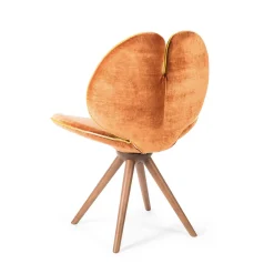 Nuova sedia in legno e tessuto Pansè