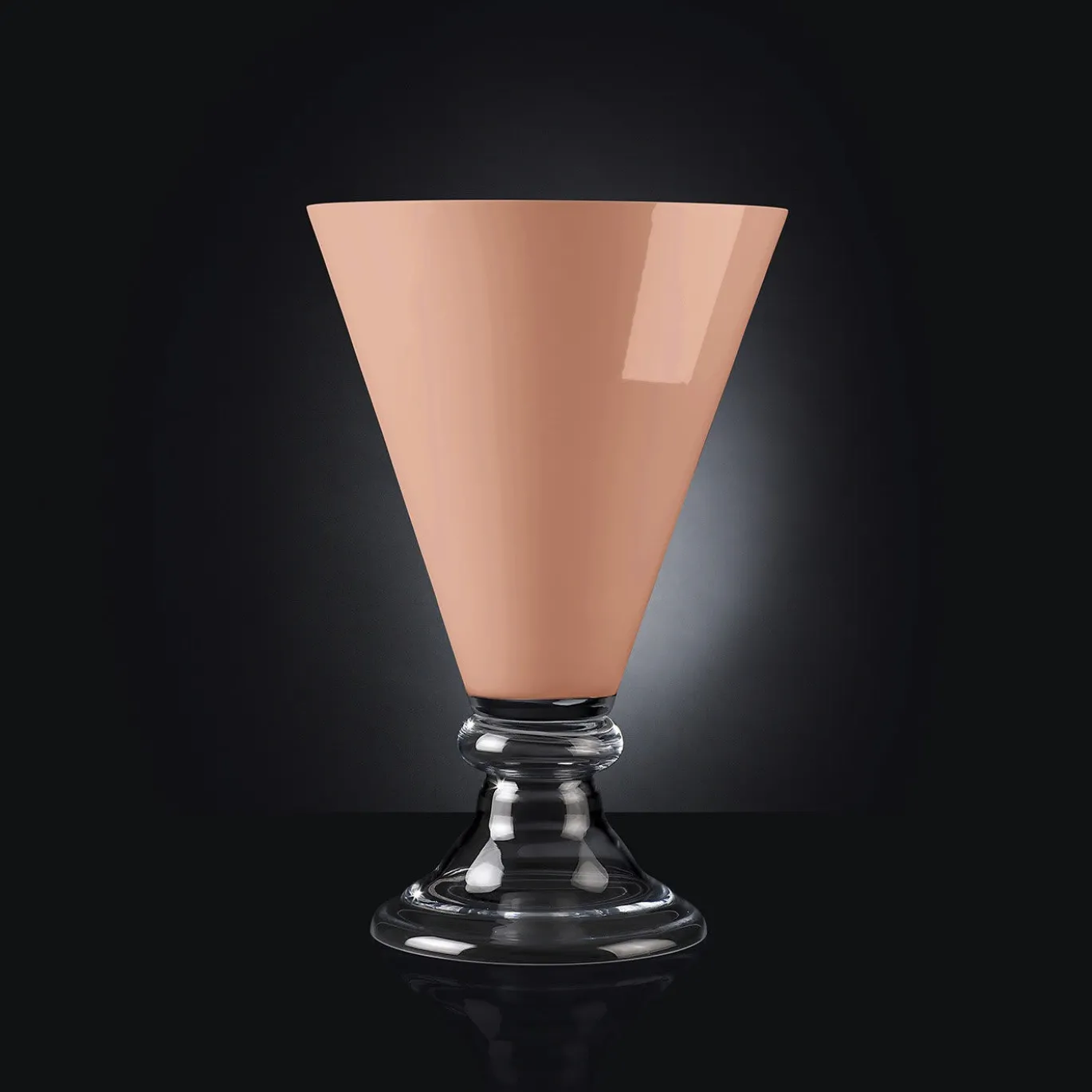 Nuovo vaso romantico arancione