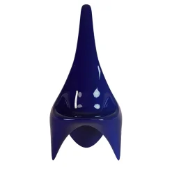 Nyx sedia da salotto blu elettrico