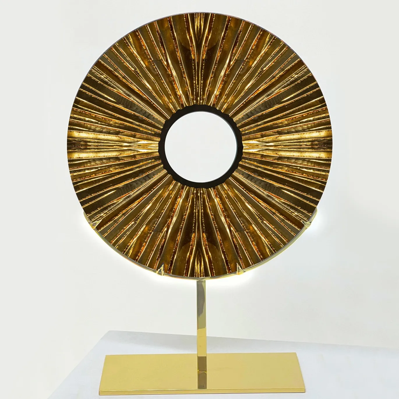 Occhio Scultura in ambra