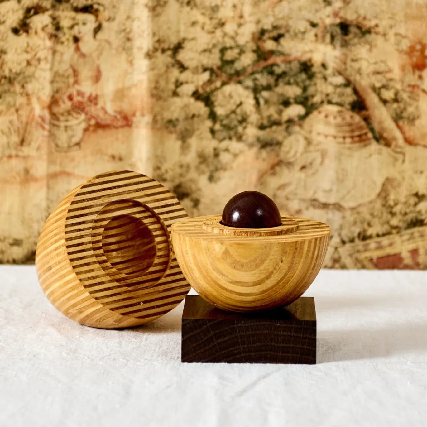 Oggetto decorativo in legno in edizione limitata Uovo #5