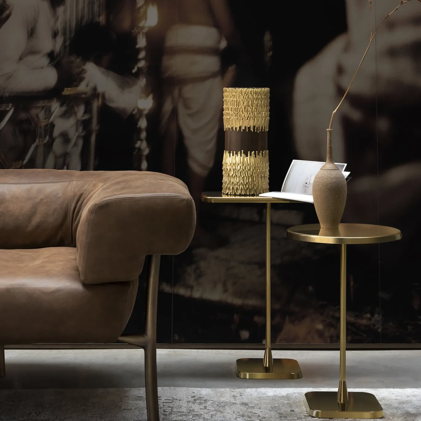 Opera Squared Table Gold di Richard Hutten
