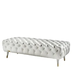 Ottomana in pelle Savoi