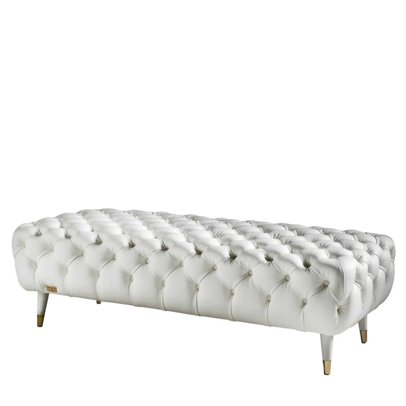 Ottomana in pelle Savoi