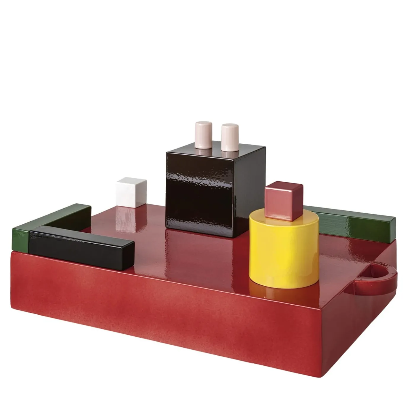 Paesaggi Scultura rettangolare policroma di Nathalie Du Pasquier