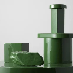 Paesaggi Scultura Rotonda verde di Nathalie Du Pasquier