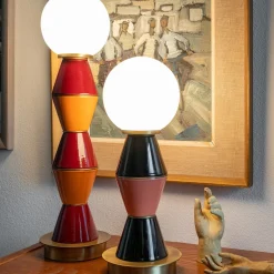 Palm Lampada da tavolo ridotta a cinque elementi