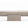Panca Aurelia in Camoscio Beige